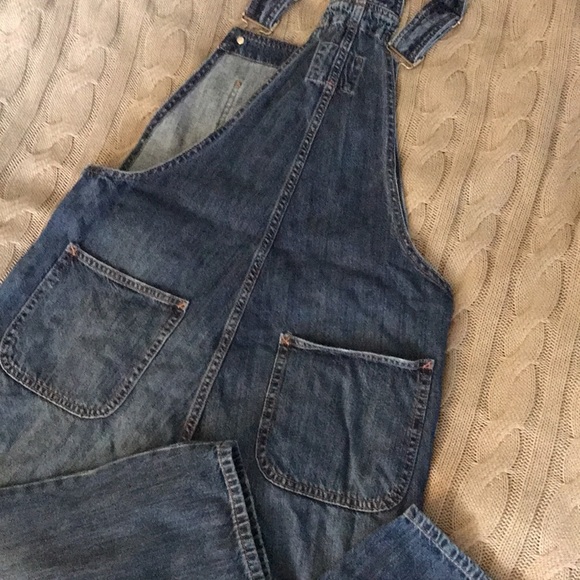 Gap Denim Overalls small size 28-30 and Massimo Dutti knitted top Medium - Picture 4 of 8